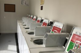 Inside of one of our three laundry rooms